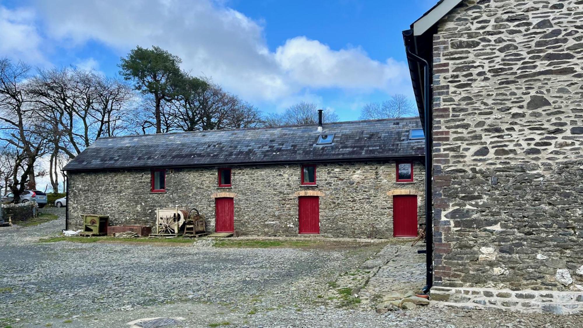 Appartamento Charming Countryside Barn Pencader  Esterno foto